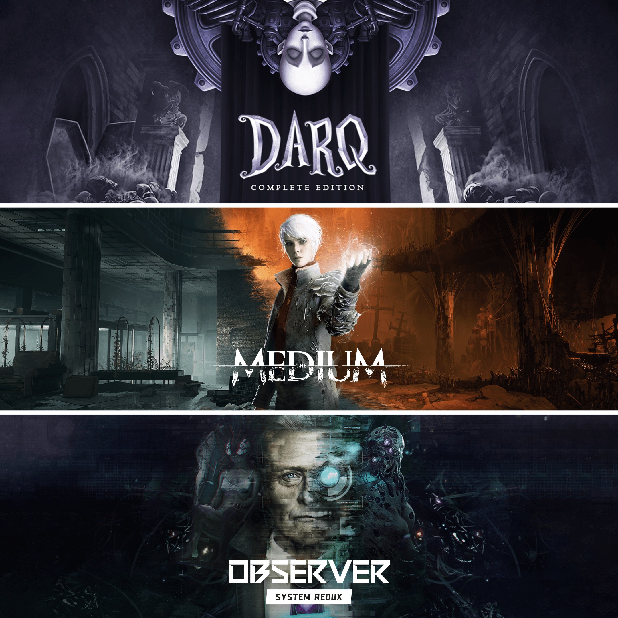 The Medium + Observer: System Redux + DARQ: Complete Edition — Bundle. Изображение 1