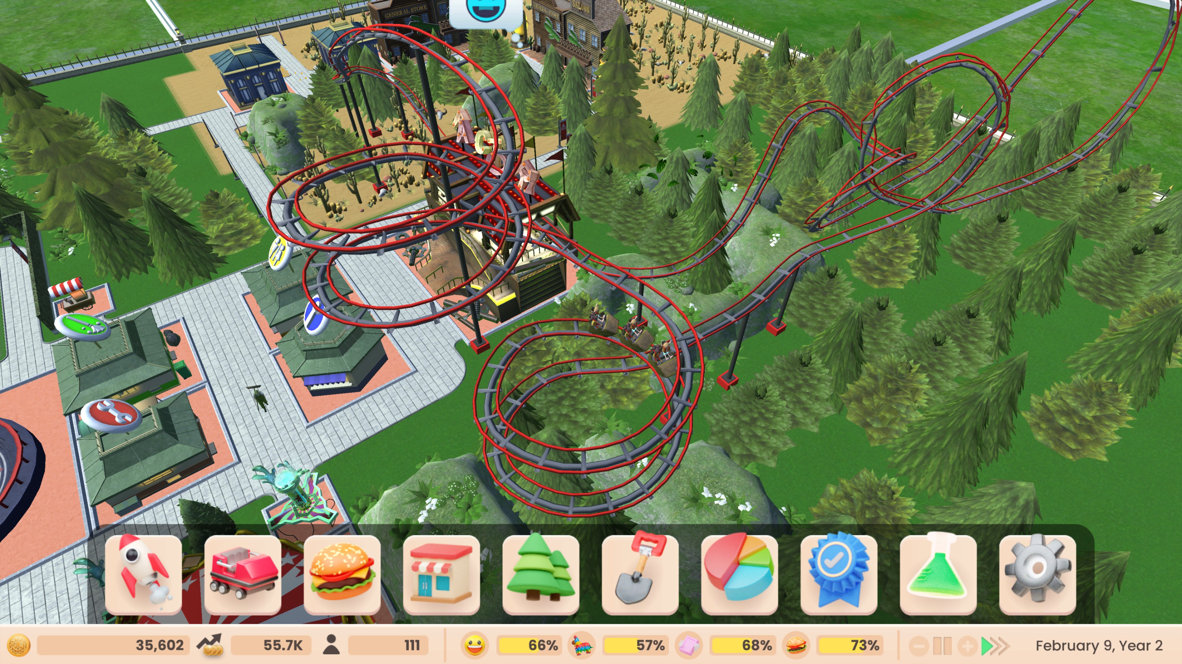 RollerCoaster Tycoon Adventures Deluxe. Изображение 2