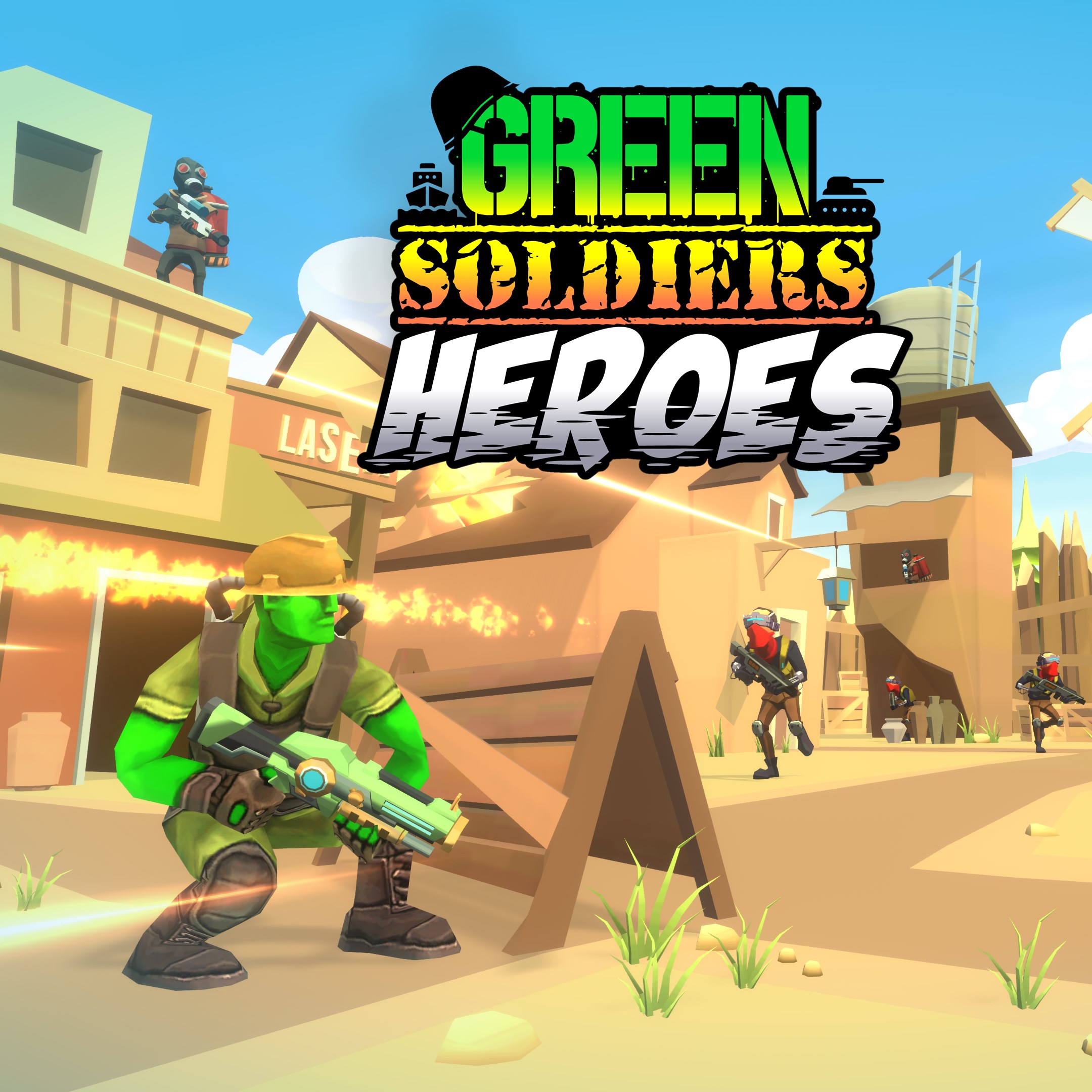 Green Soldiers Heroes. Изображение 1