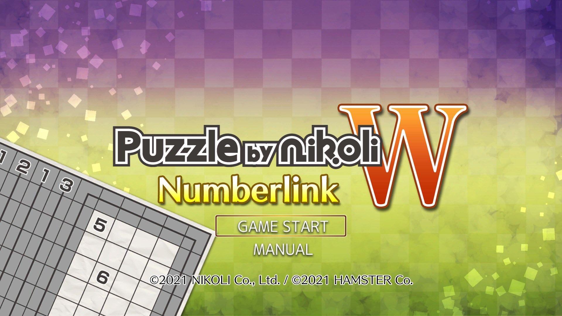 Puzzle by Nikoli W Numberlink. Изображение 2