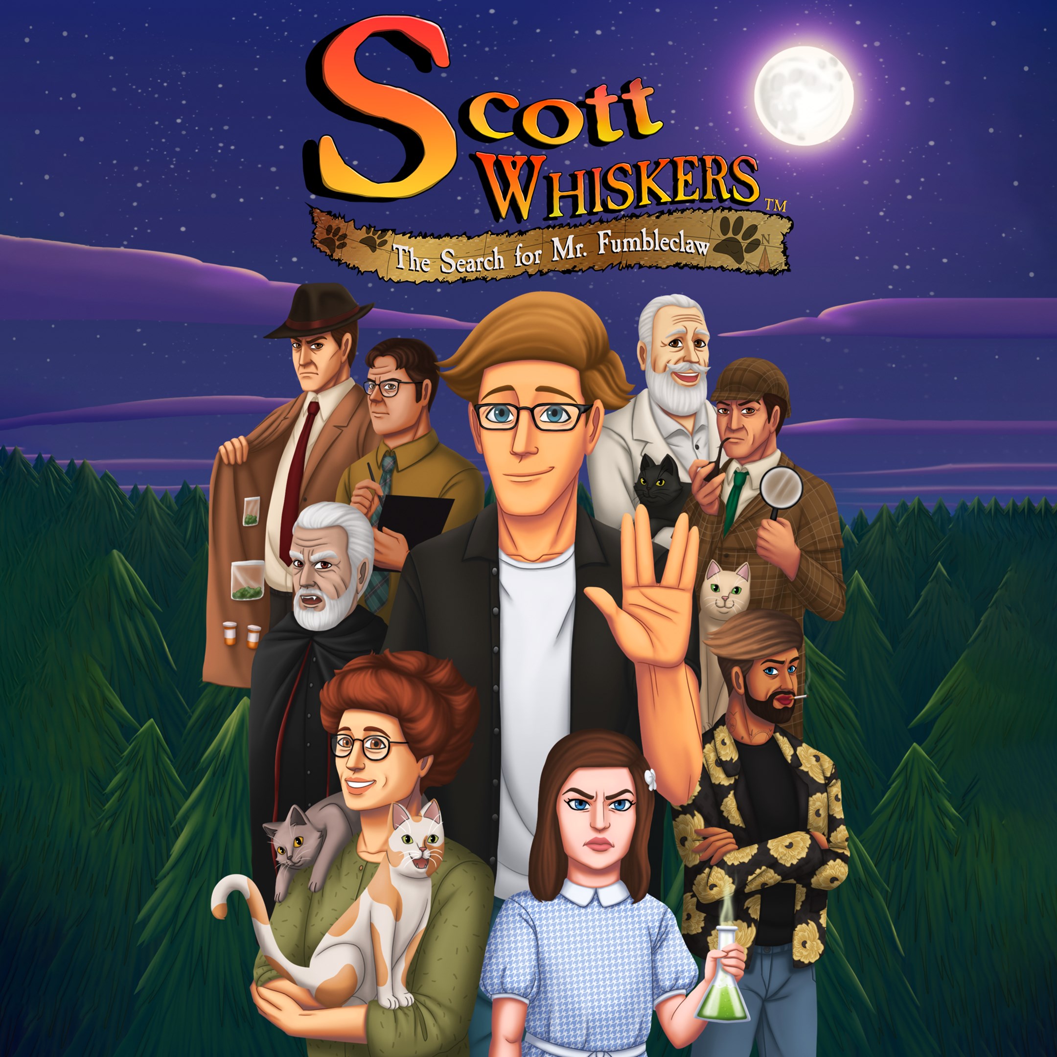 Scott Whiskers in: the Search for Mr. Fumbleclaw. Изображение 1