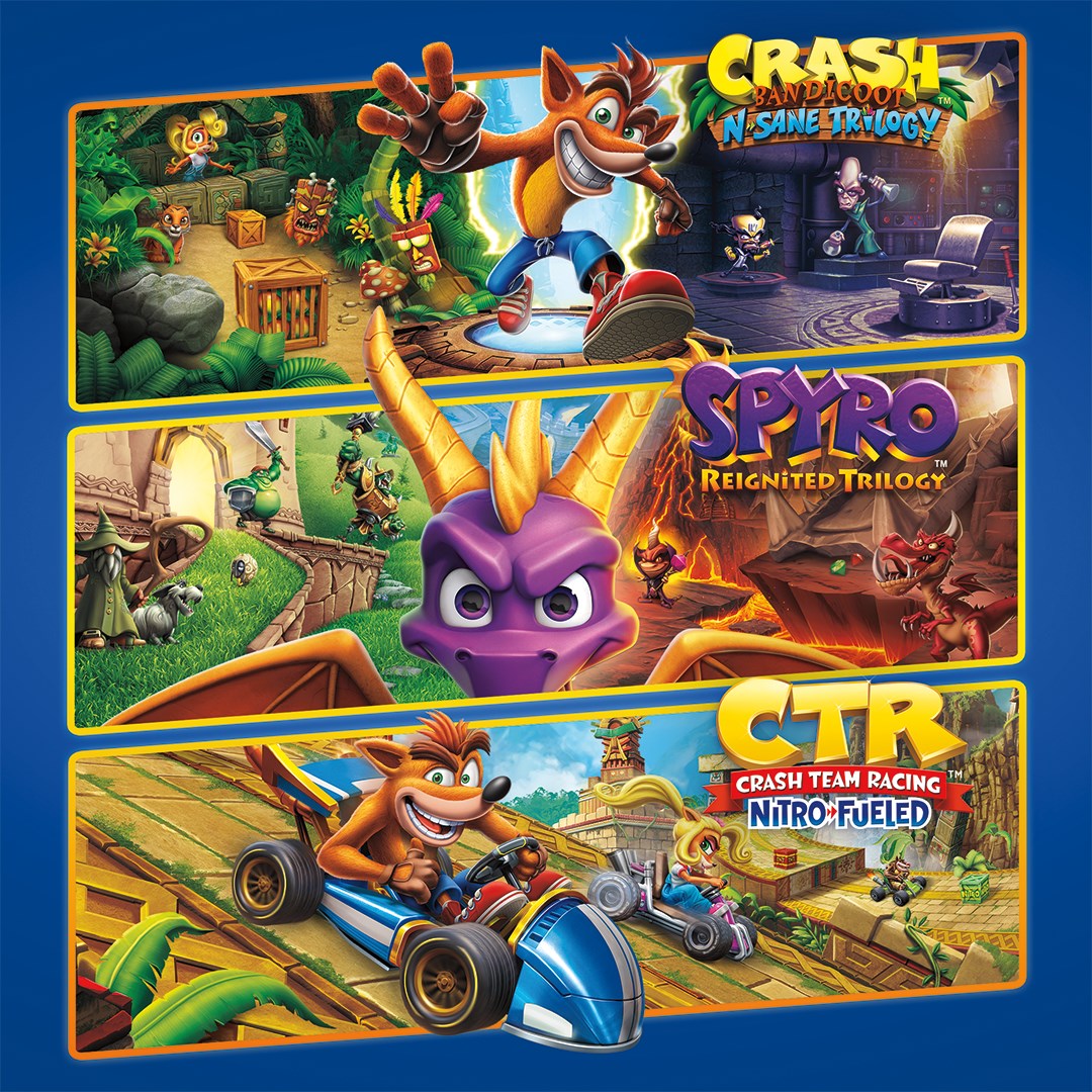 Тройной набор Crash™ + Spyro™. Изображение 1