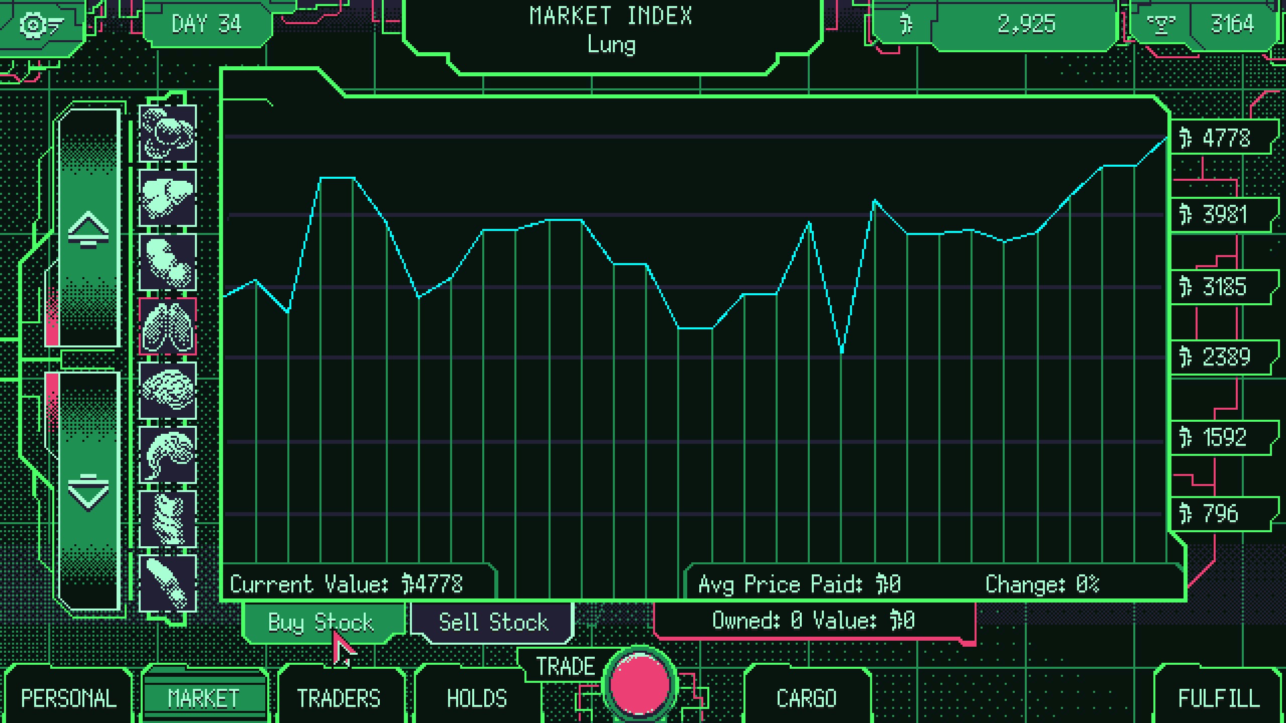 Space Warlord Organ Trading Simulator. Изображение 4