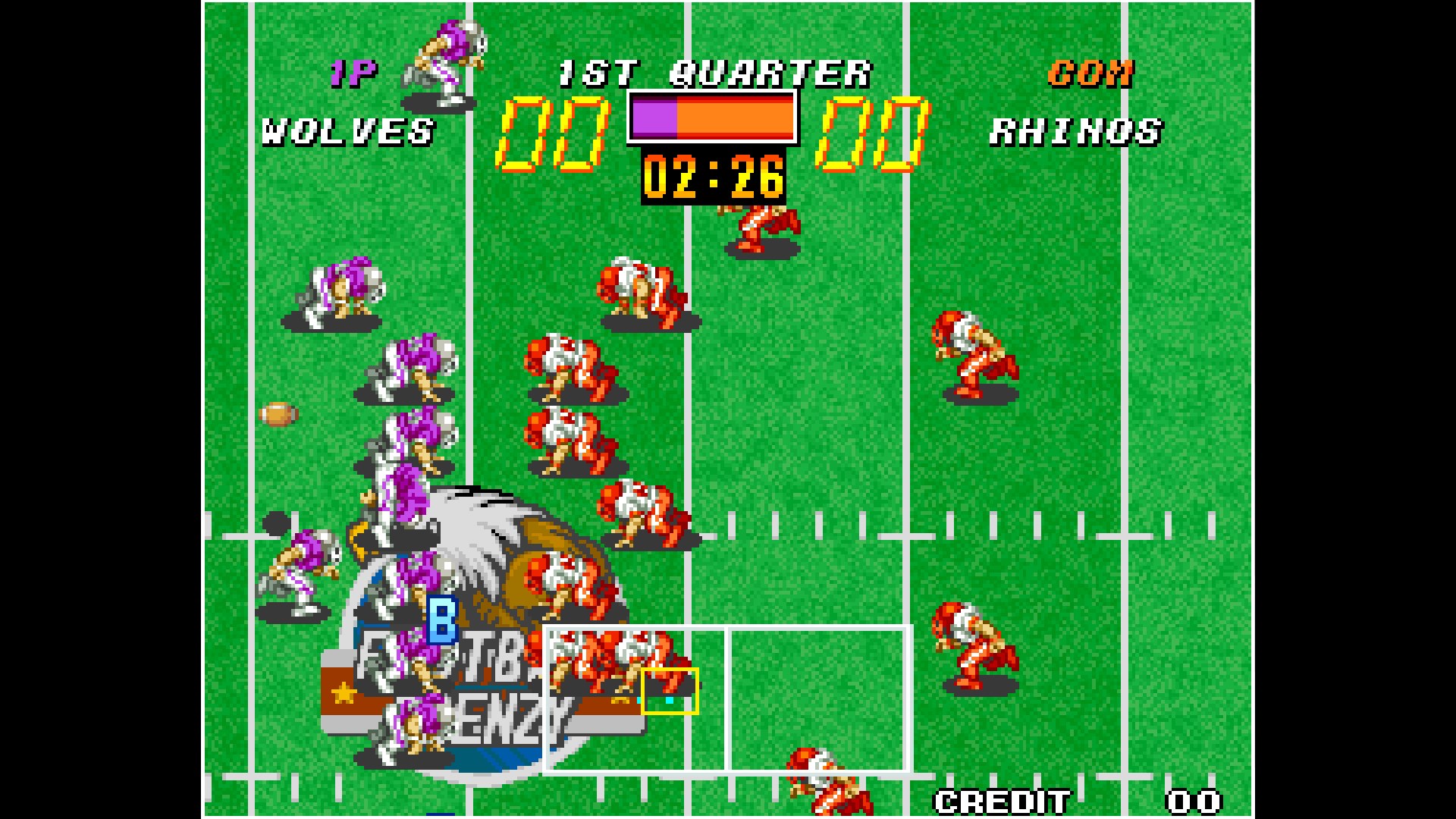 ACA NEOGEO FOOTBALL FRENZY. Изображение 3