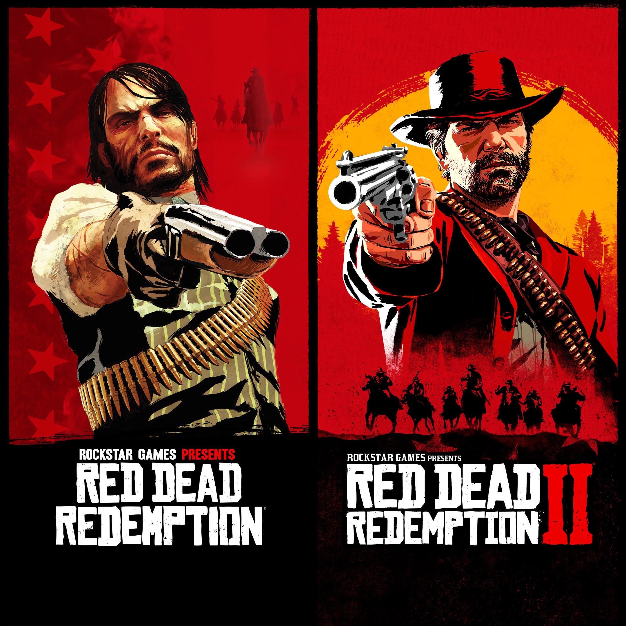 Комплект Red Dead Redemption и Red Dead Redemption 2. Изображение 1