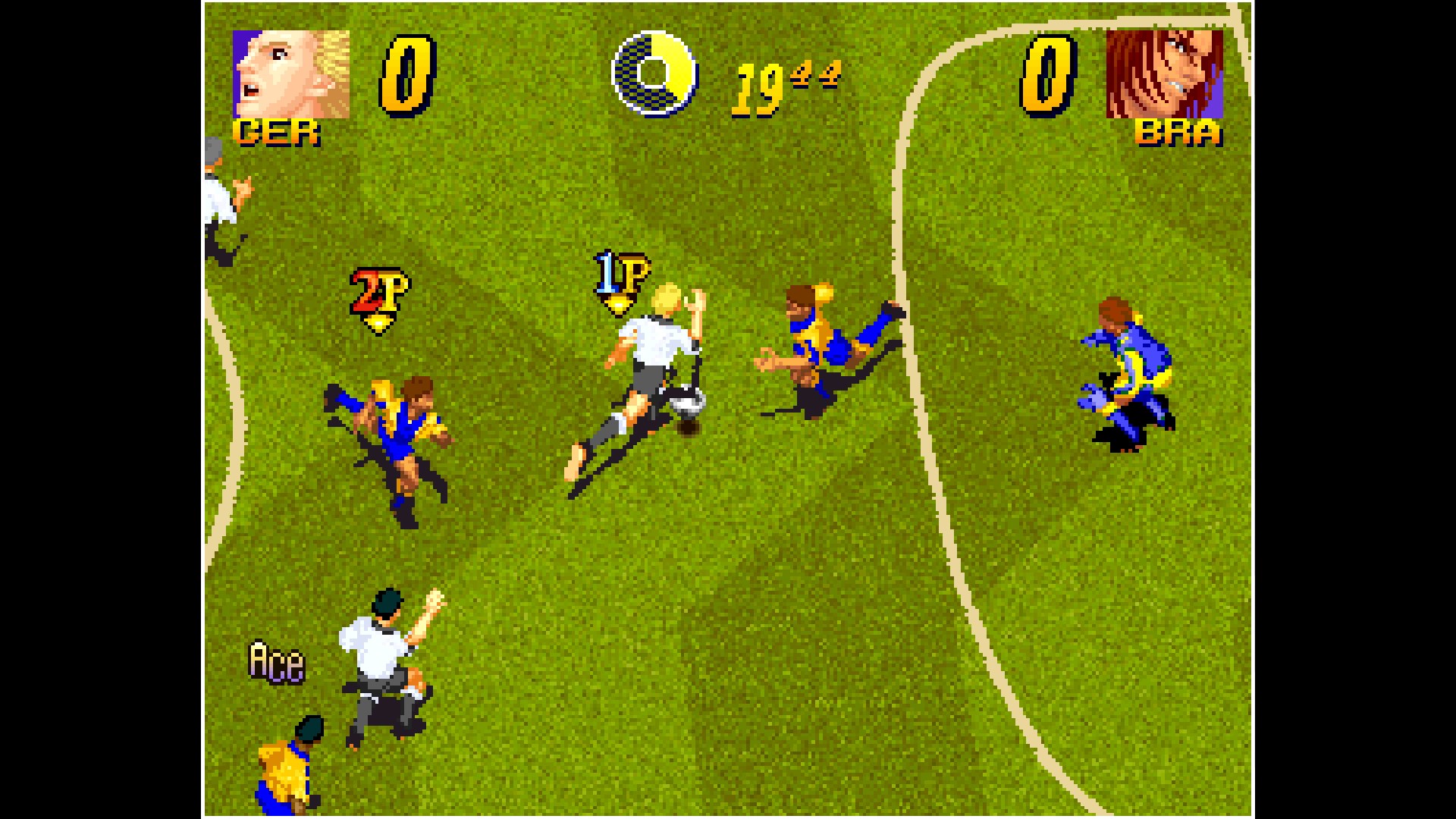 ACA NEOGEO PLEASURE GOAL： 5 ON 5 MINI SOCCER. Изображение 2