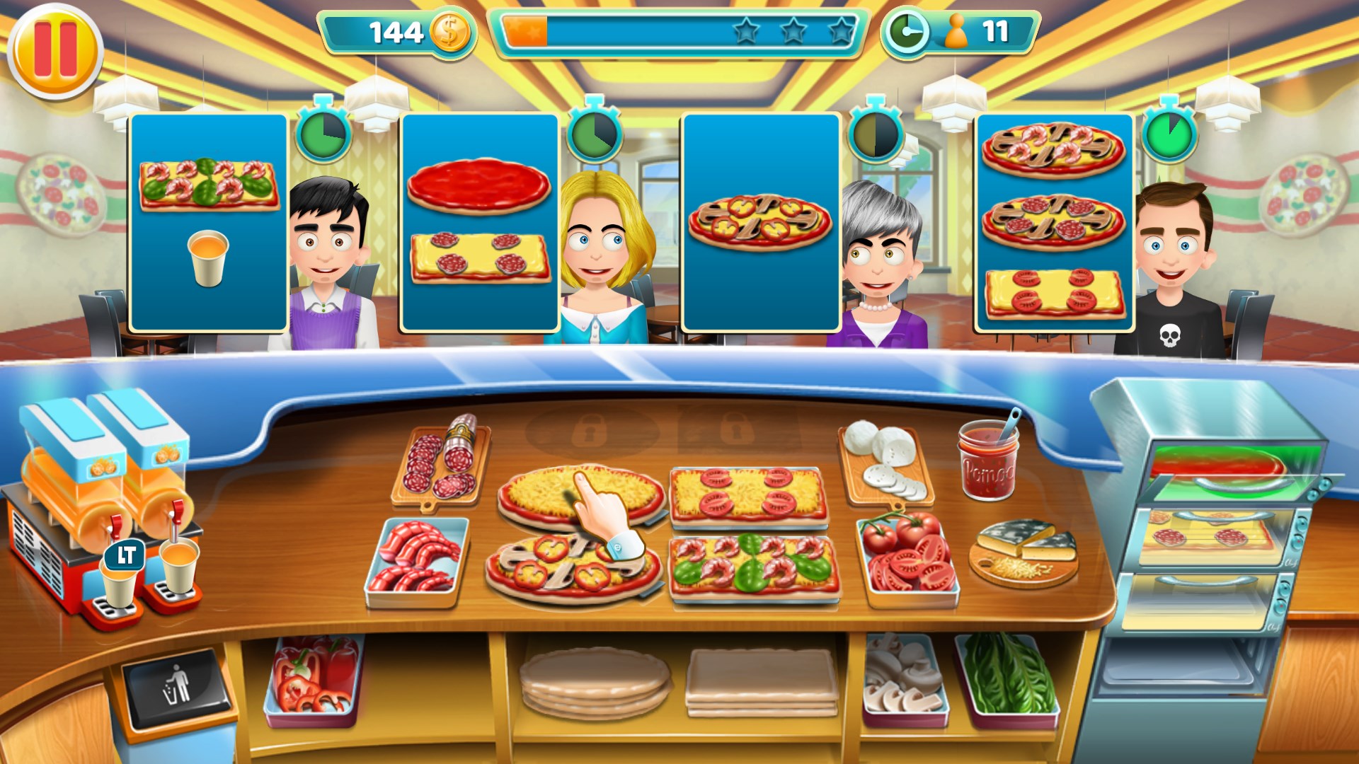 Pizza Bar Tycoon. Изображение 2