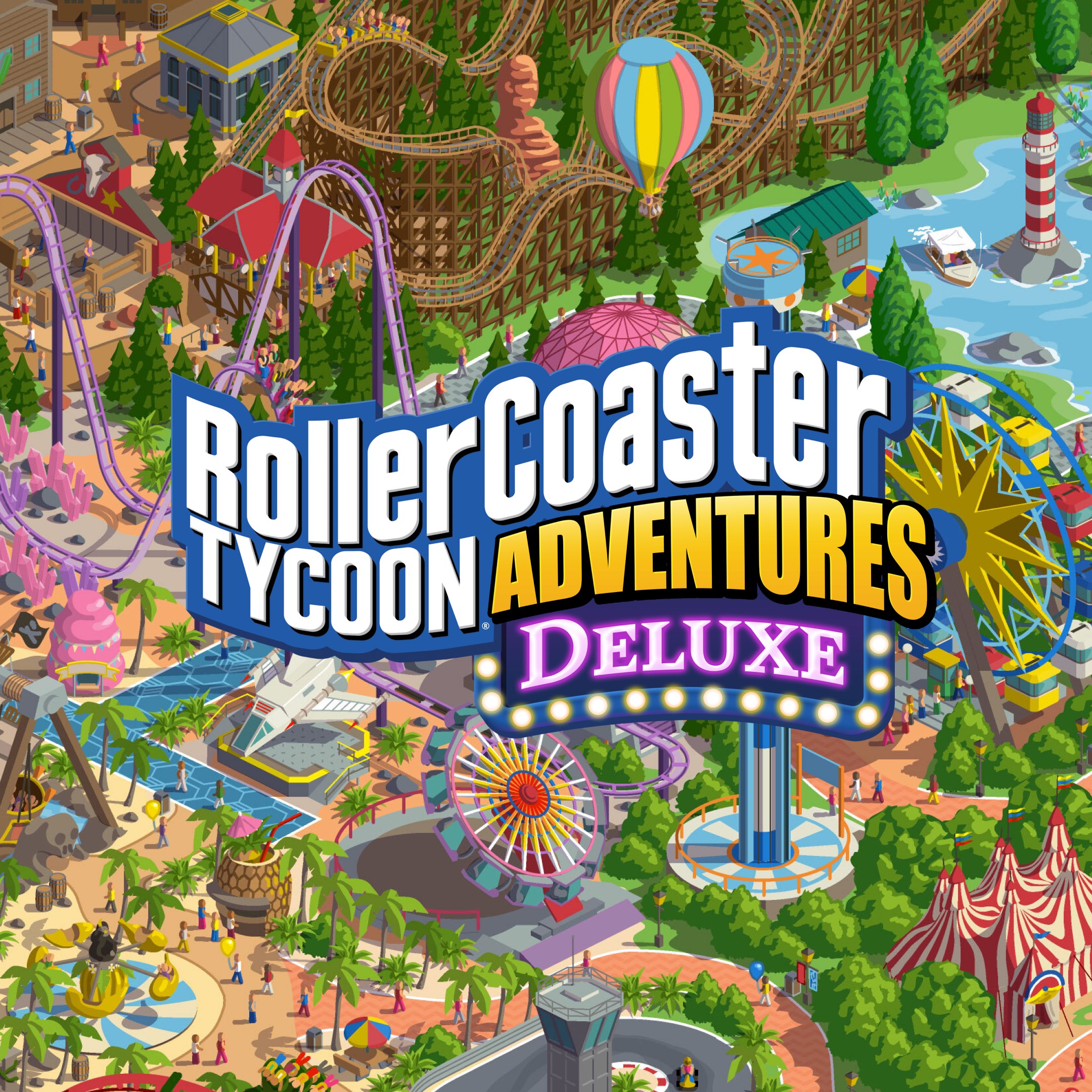 RollerCoaster Tycoon Adventures Deluxe. Изображение 1