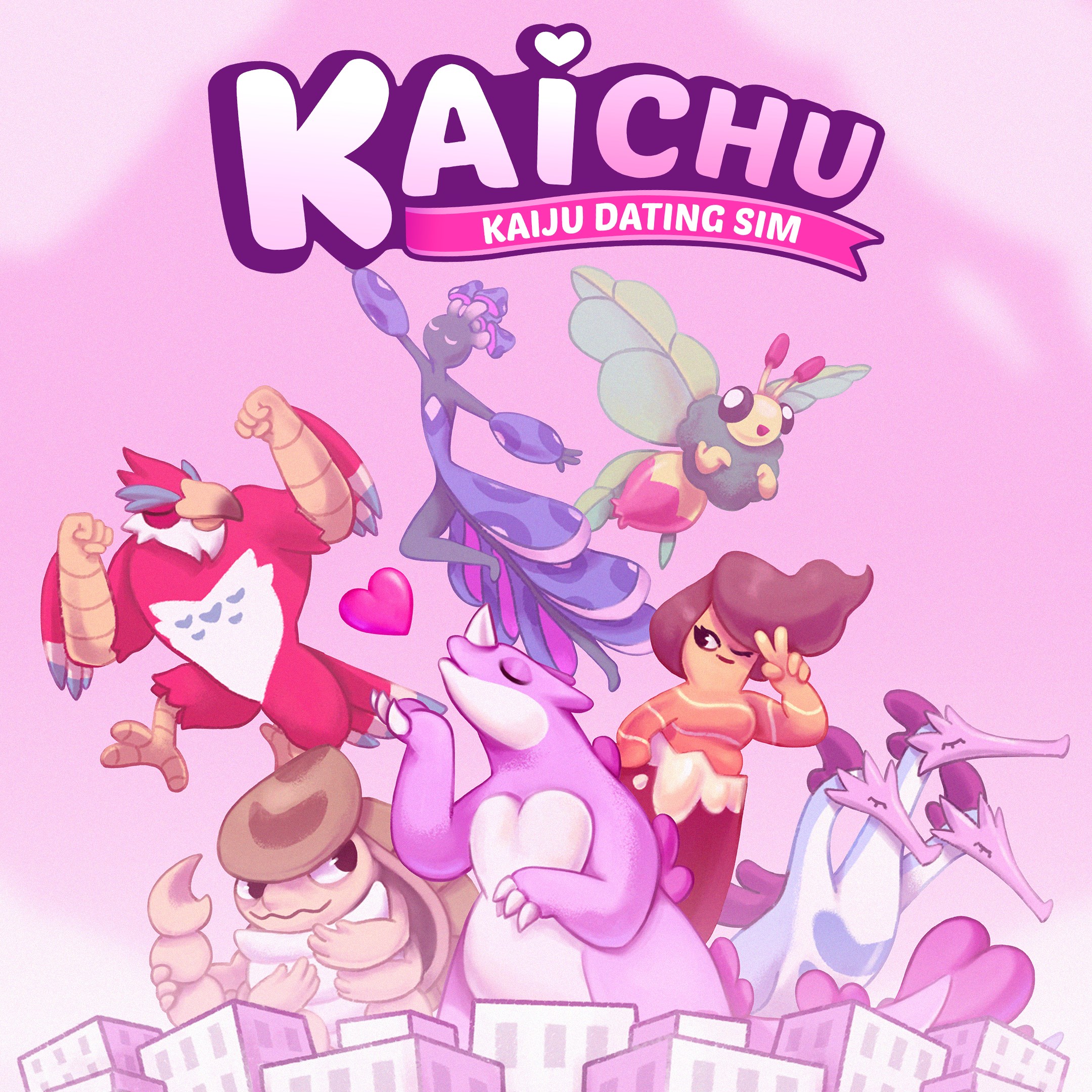 Kaichu: The Kaiju Dating Sim. Изображение 1