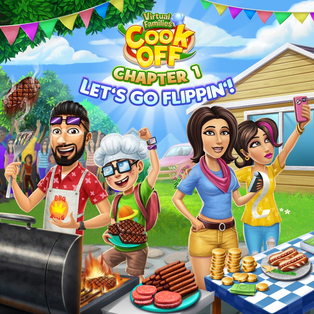 Virtual Families Cook Off: Chapter 1 Let's Go Flippin'. Изображение 1