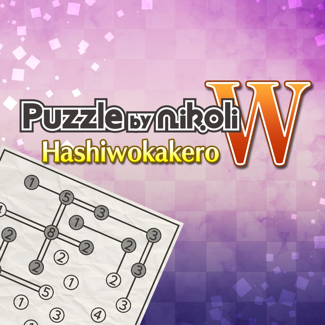 Puzzle by Nikoli W Hashiwokakero. Изображение 1