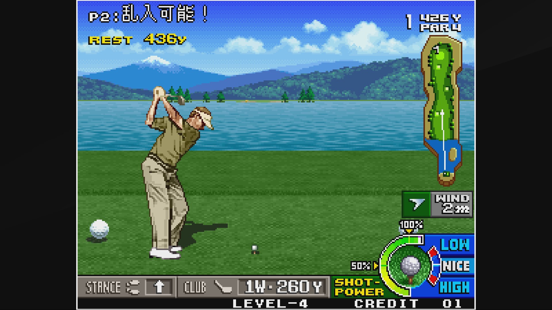 ACA NEOGEO BIG TOURNAMENT GOLF. Изображение 2