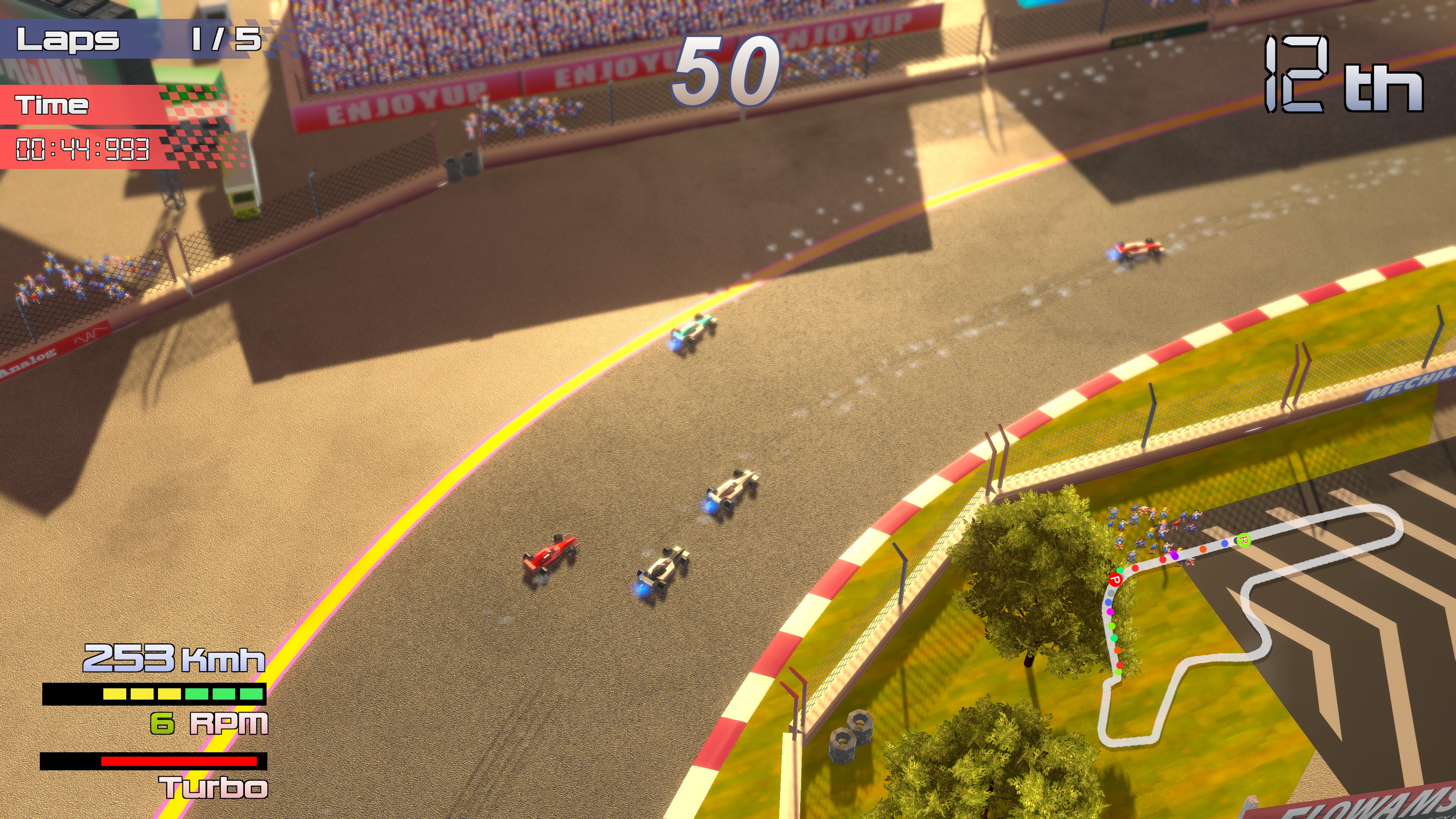 Rock 'N Racing Grand Prix. Изображение 2