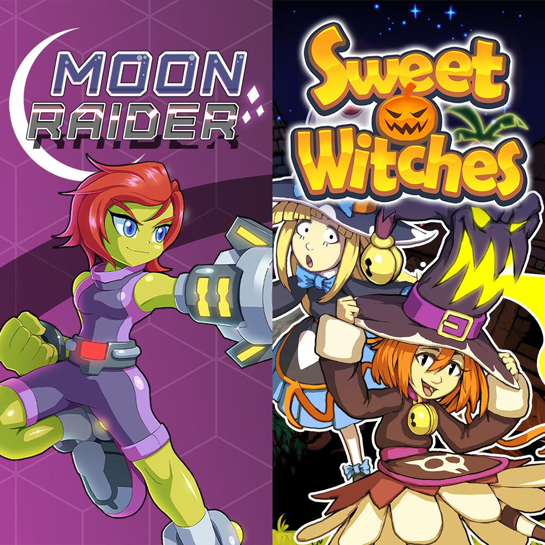 Moon Raider and Sweet Witches Bundle. Изображение 1