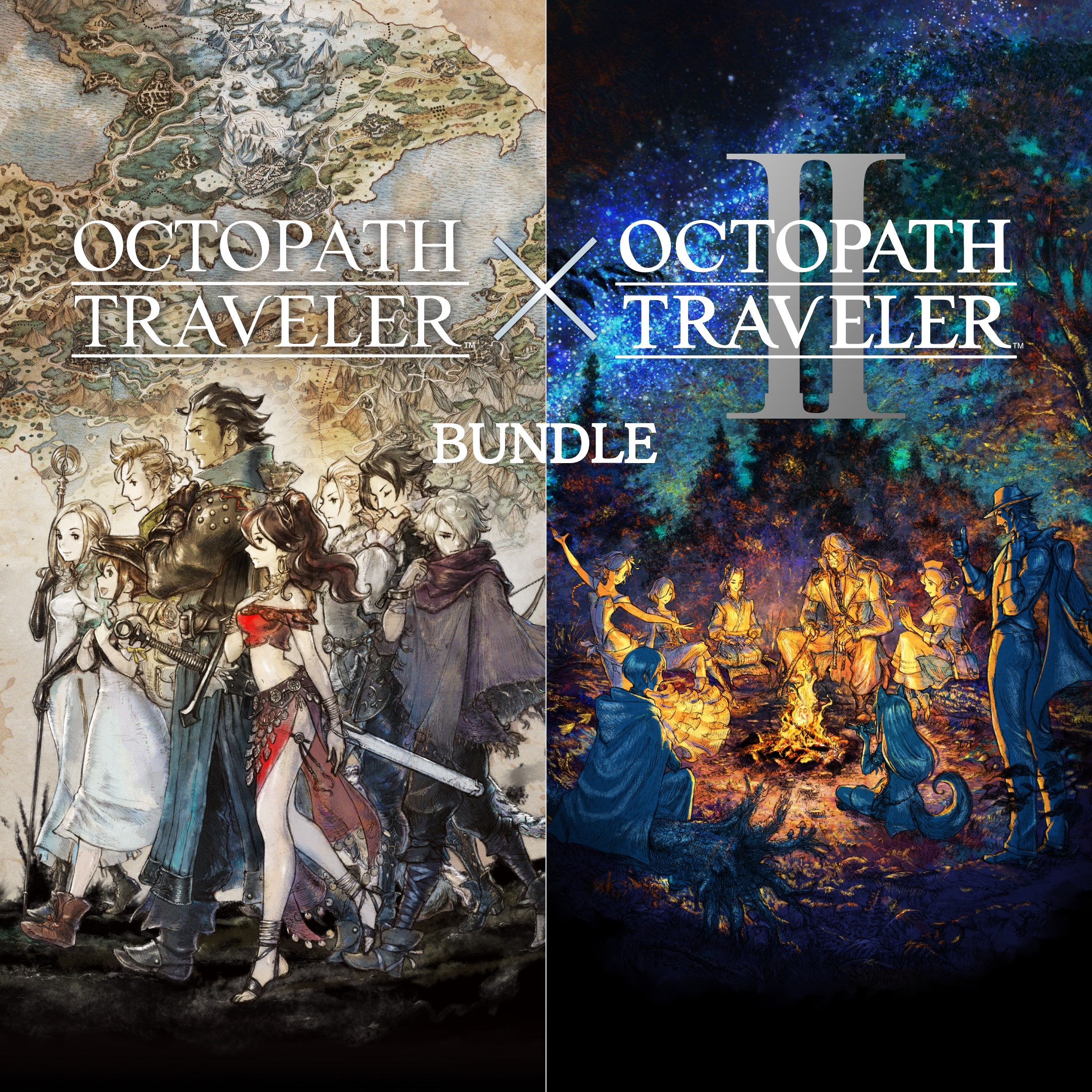 OCTOPATH TRAVELER + OCTOPATH TRAVELER II Bundle. Изображение 1