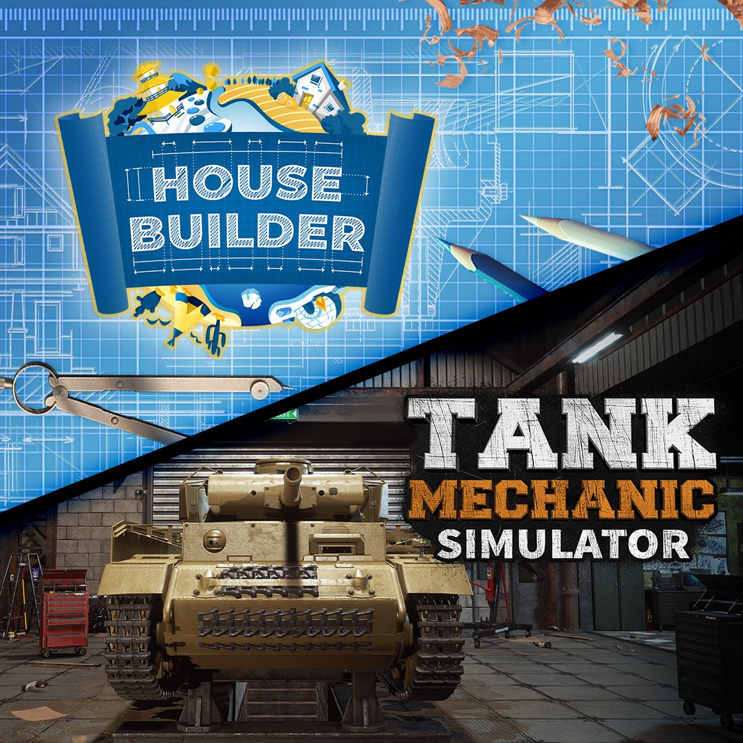 House Builder & Tank Mechanic Simulator. Изображение 1