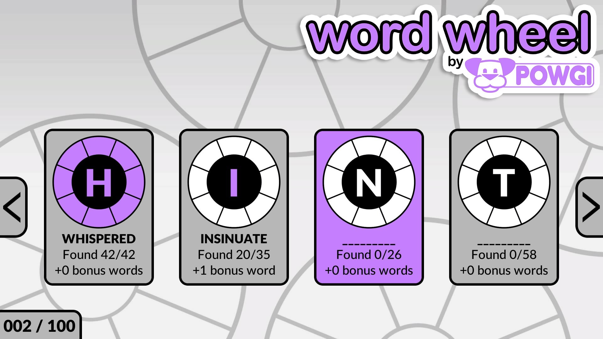 Word Wheel by POWGI. Изображение 4