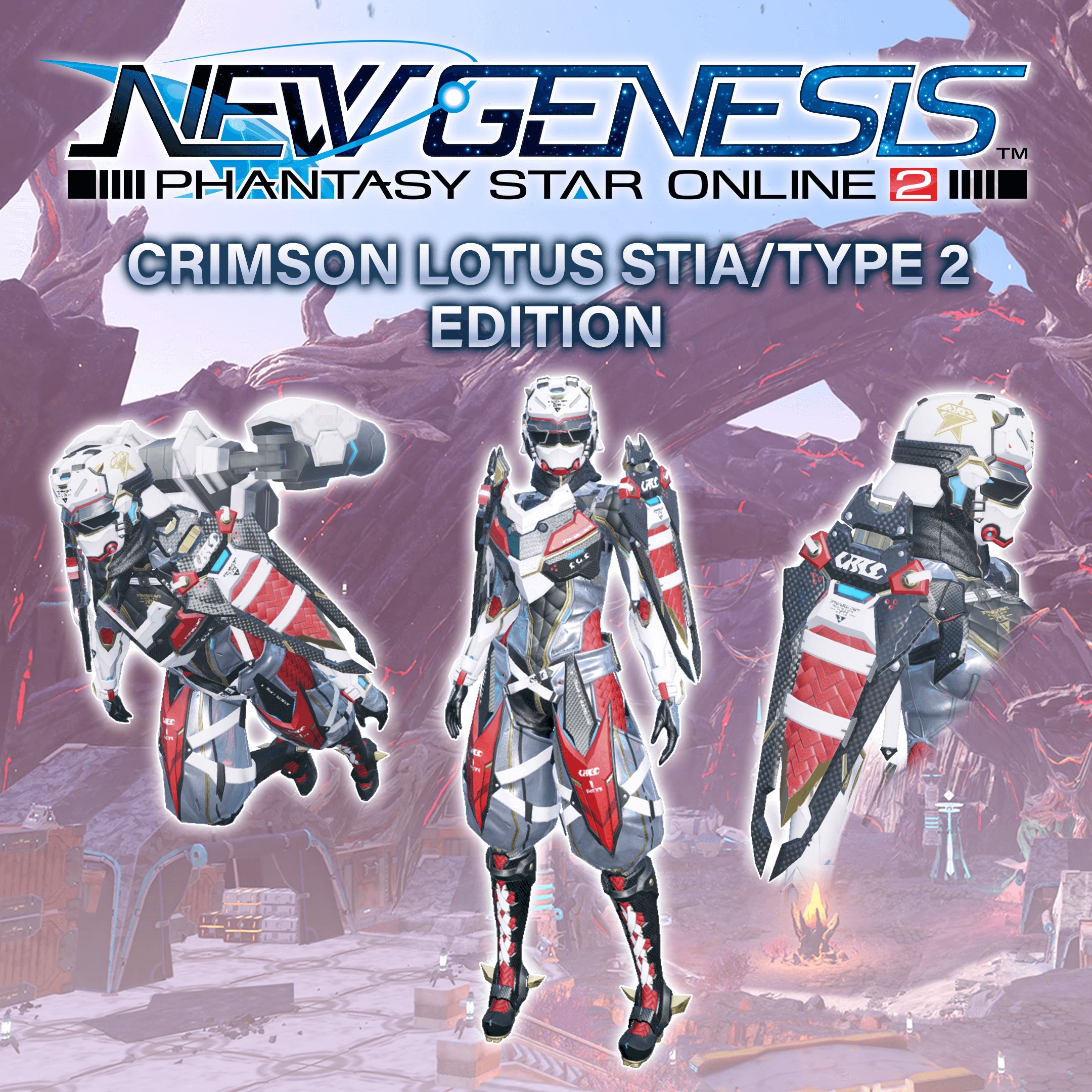 PSO2:NGS - Crimson Lotus Stia/Type 2 Edition. Изображение 1