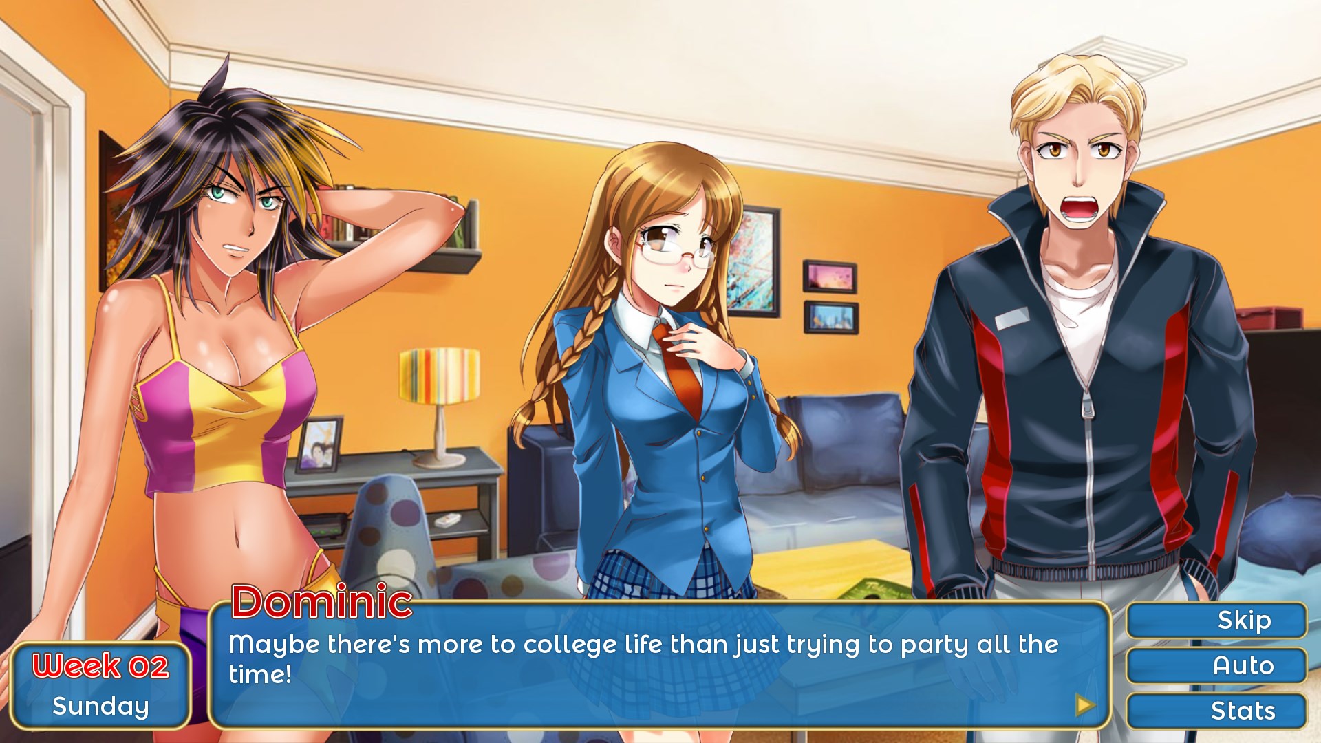 Roommates Visual Novel. Изображение 2