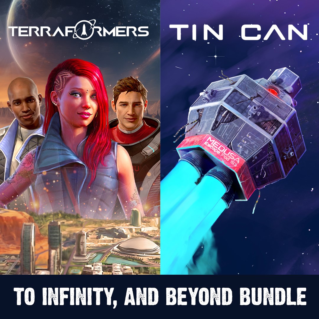 Terraformers + Tin Can - To infinity, and beyond bundle!. Изображение 1