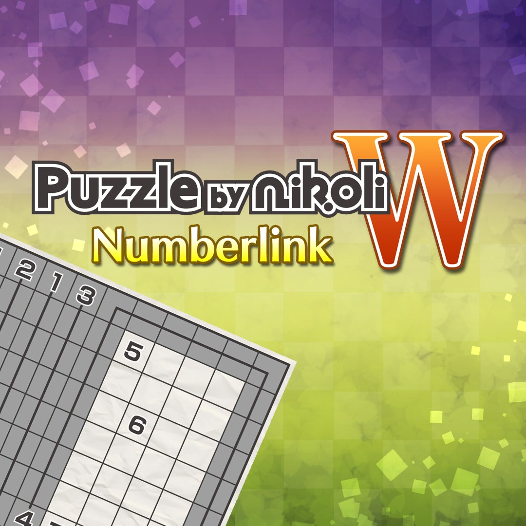 Puzzle by Nikoli W Numberlink. Изображение 1