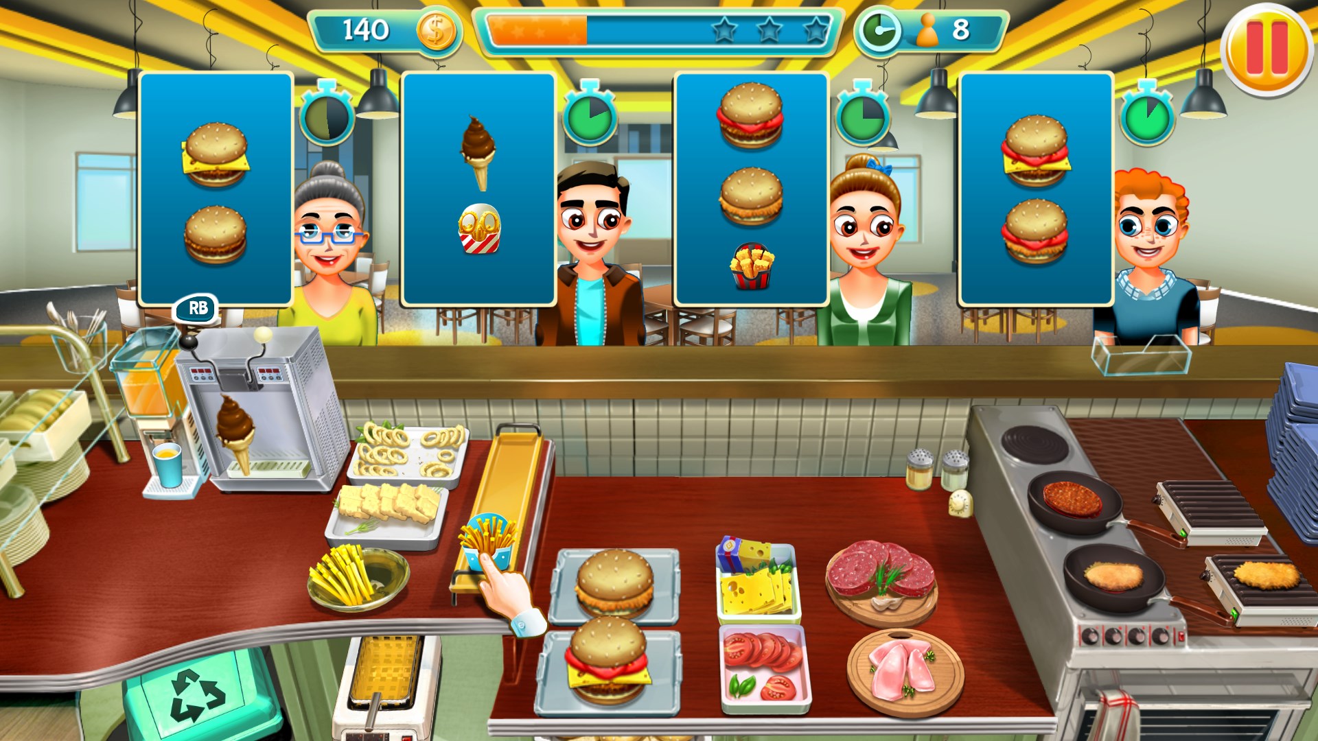 Burger Chef Tycoon. Изображение 3