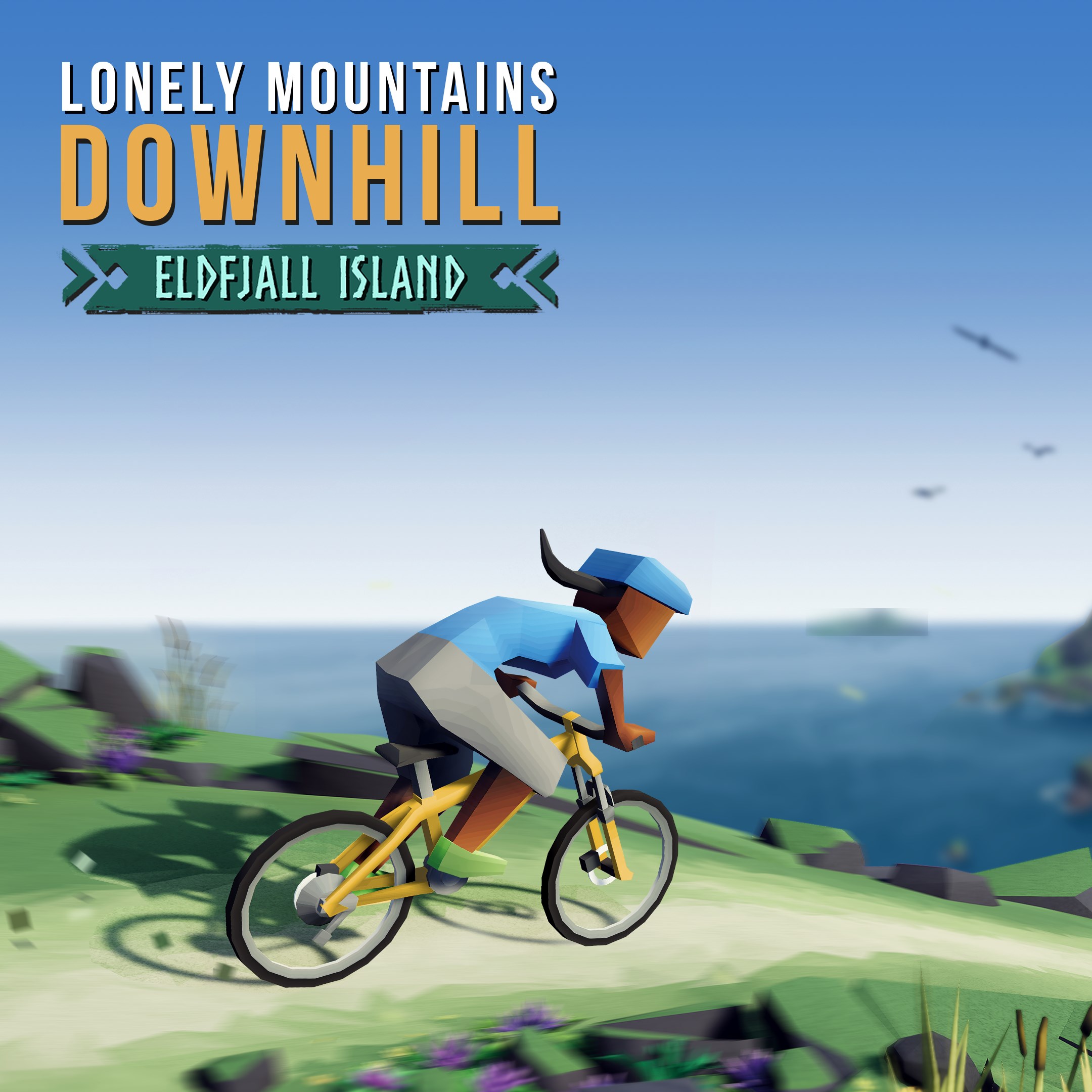 Lonely Mountains: Downhill - Eldfjall Island. Изображение 1