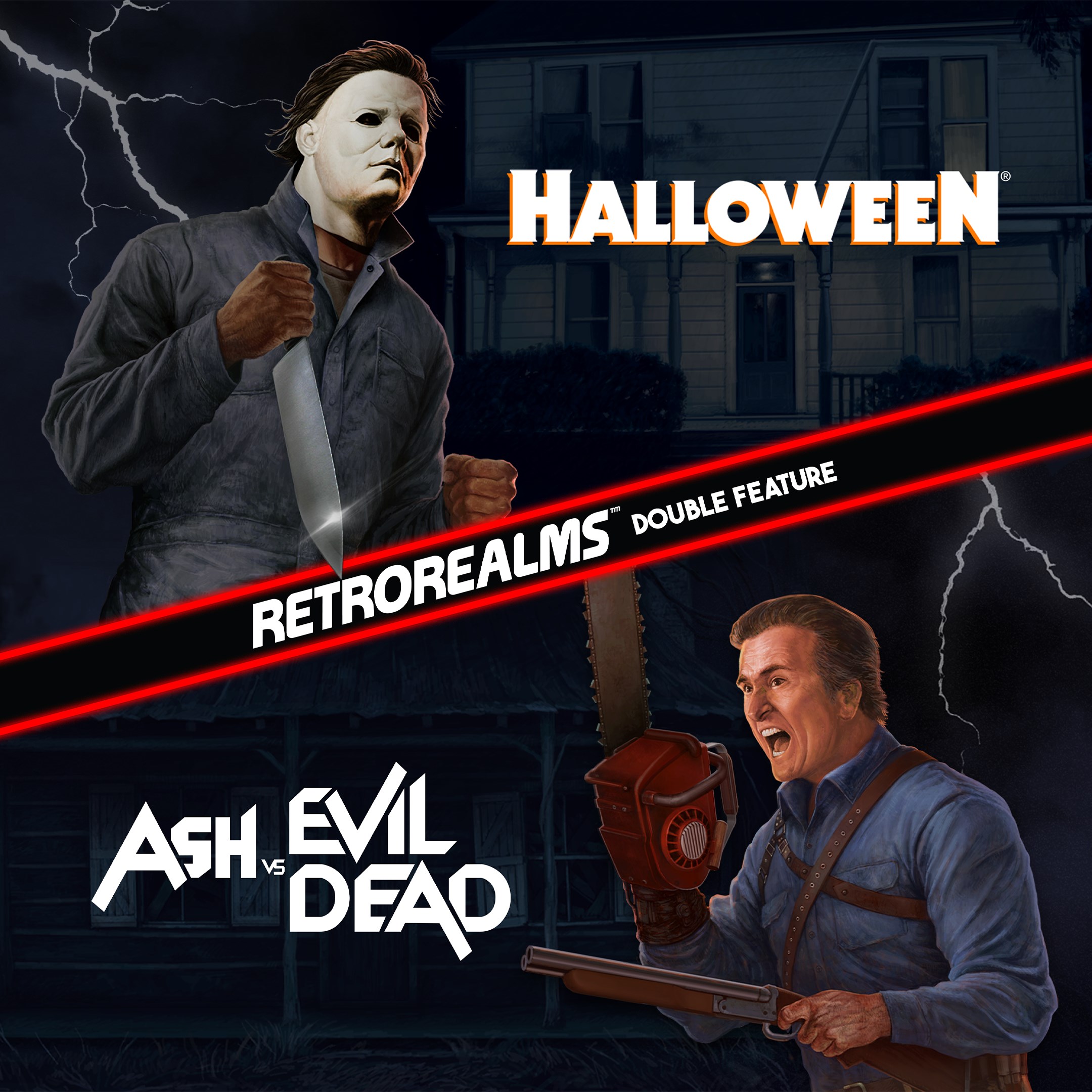 RetroRealms Double Feature: Halloween and Ash vs Evil Dead - DAY ONE EDITION. Изображение 1