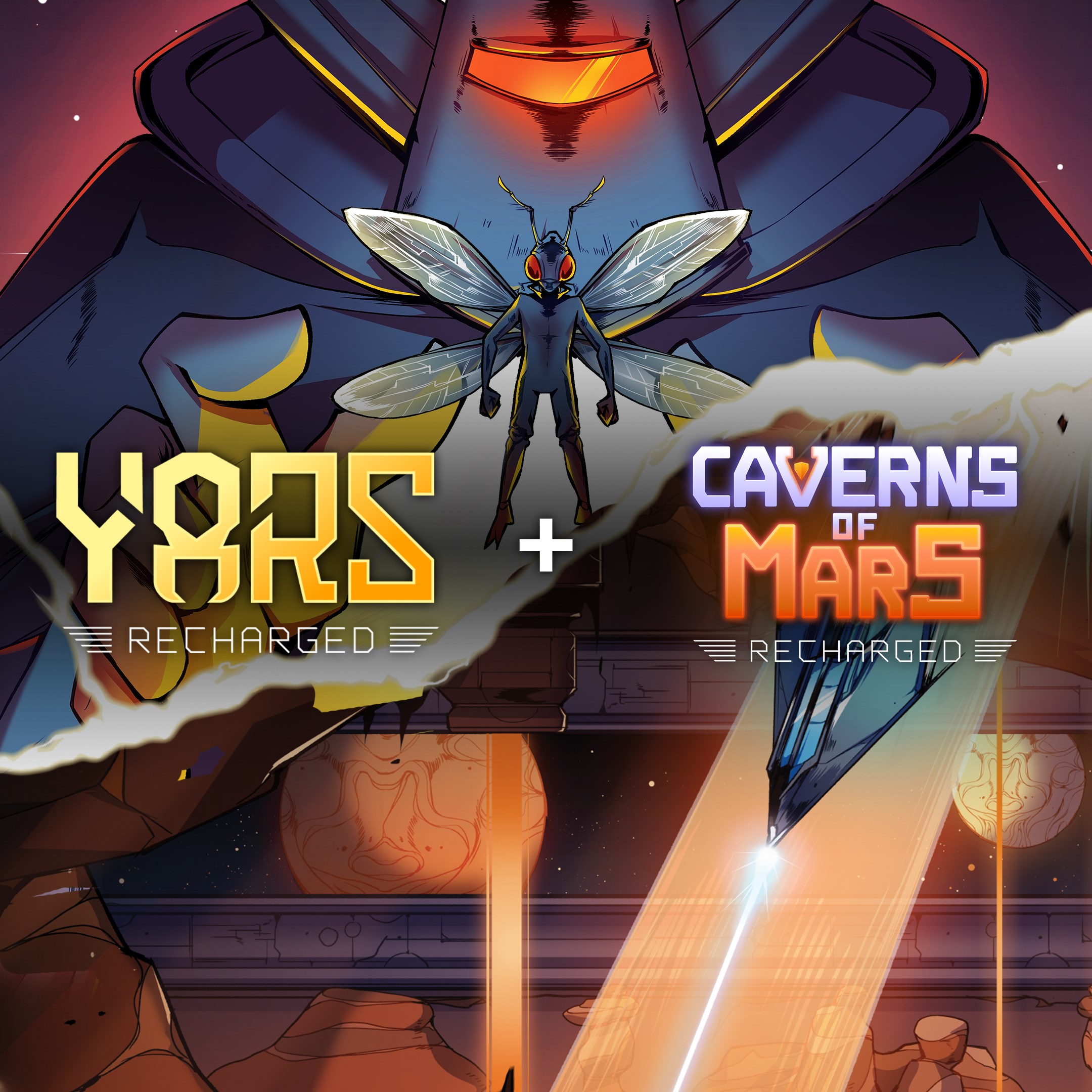 Atari Recharged Bundle: Yars + Caverns of Mars. Изображение 1