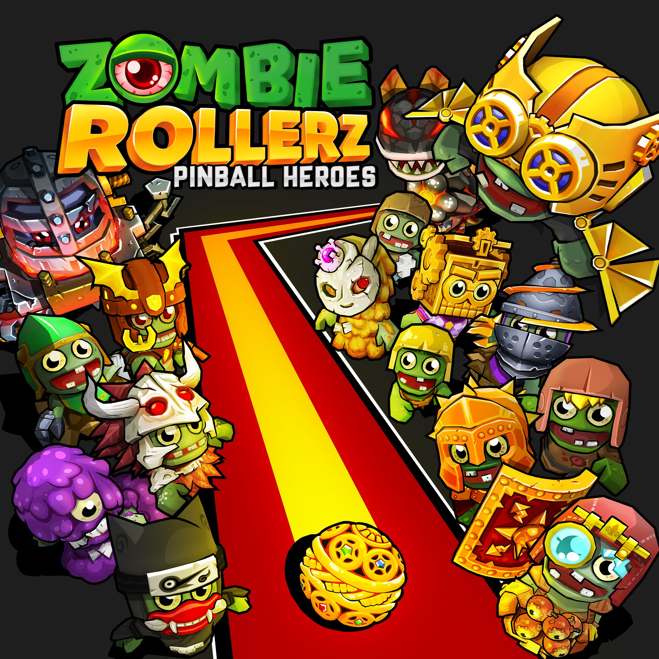 Zombie Rollerz: Pinball Heroes. Изображение 1