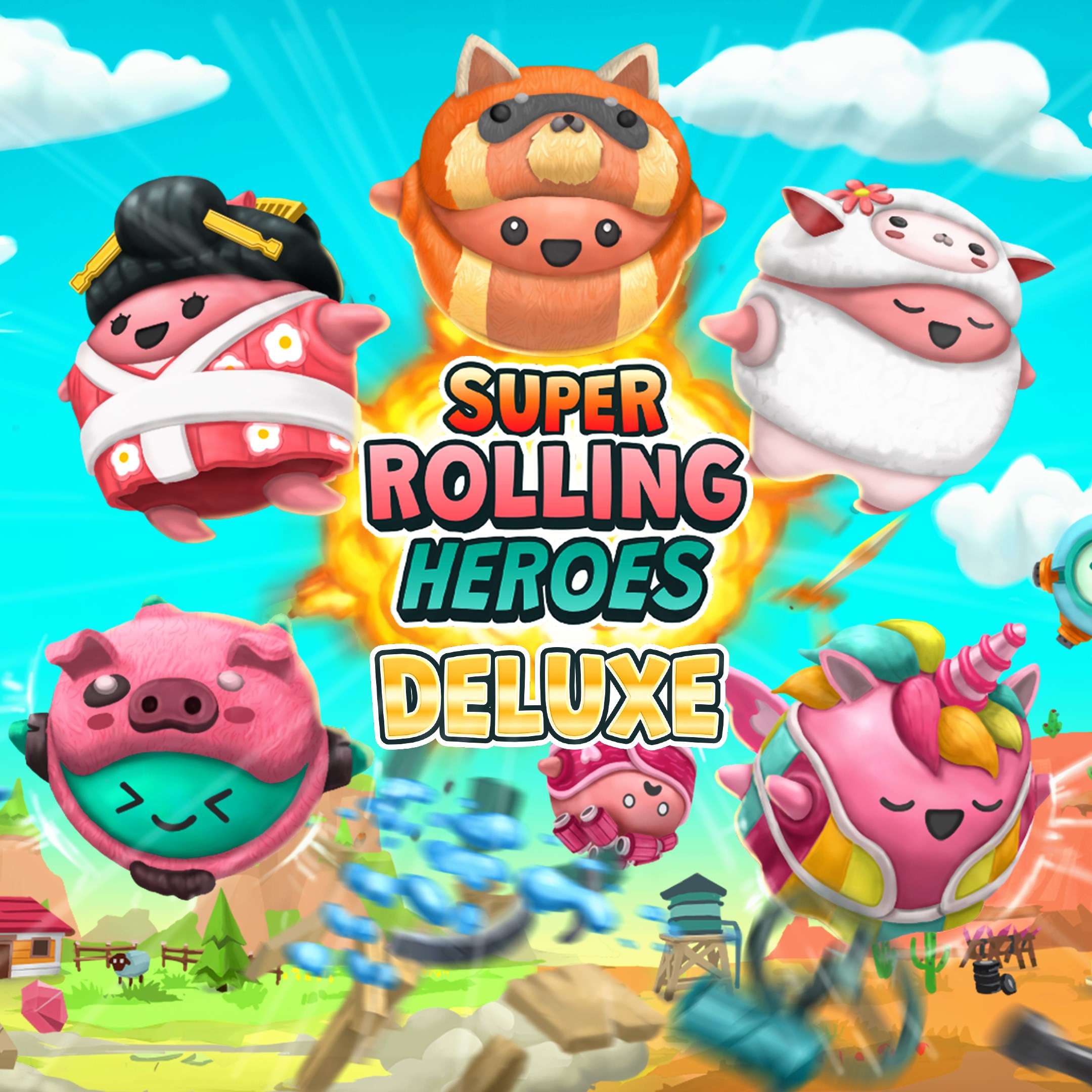 Super Rolling Heroes Deluxe. Изображение 1