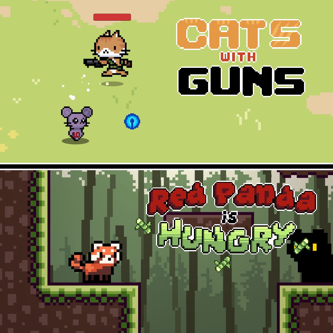 Red Panda x Cats Bundle. Изображение 1