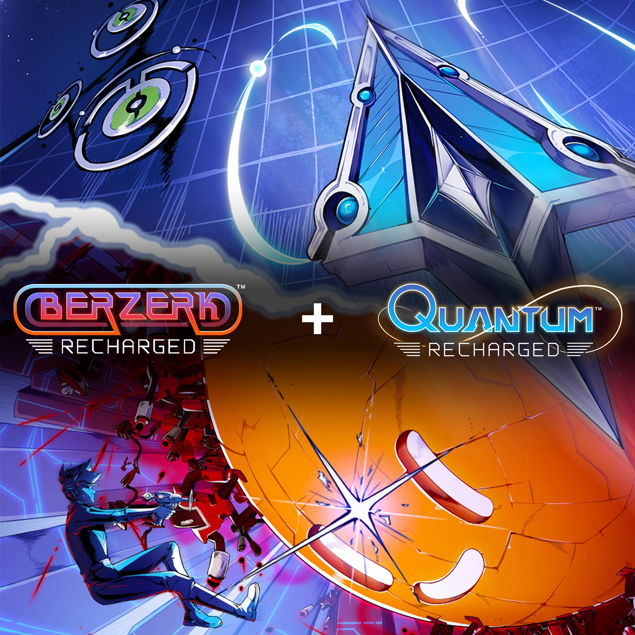 Atari Recharged Bundle: Berzerk + Quantum. Изображение 1