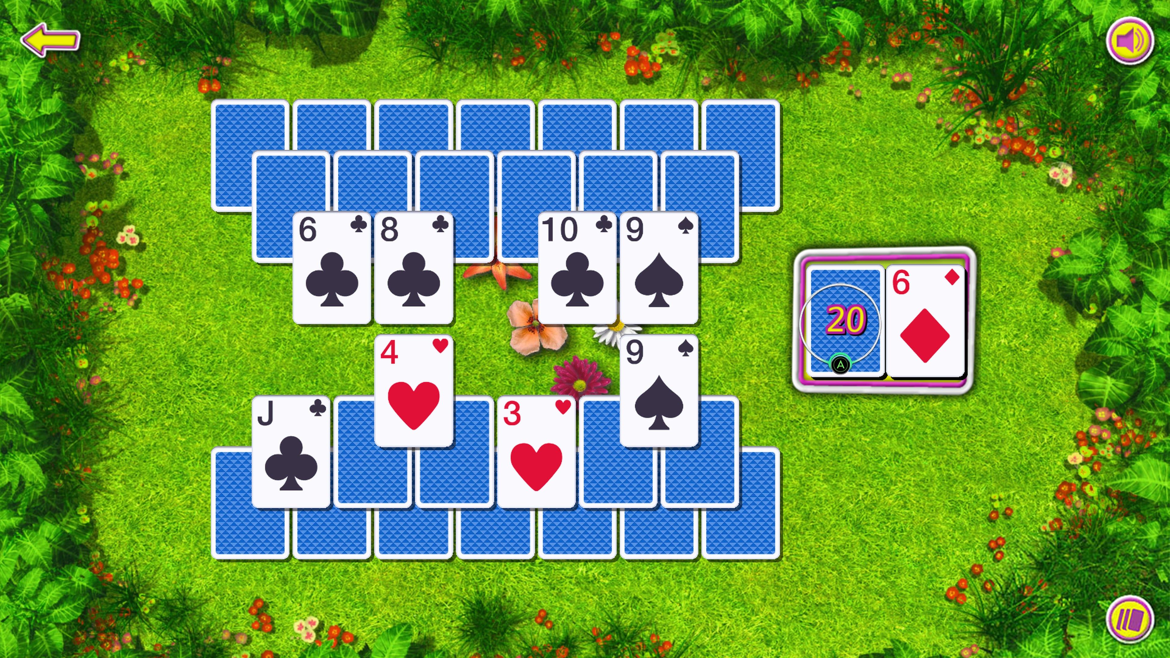 Summer Tri-Peaks Solitaire. Изображение 4