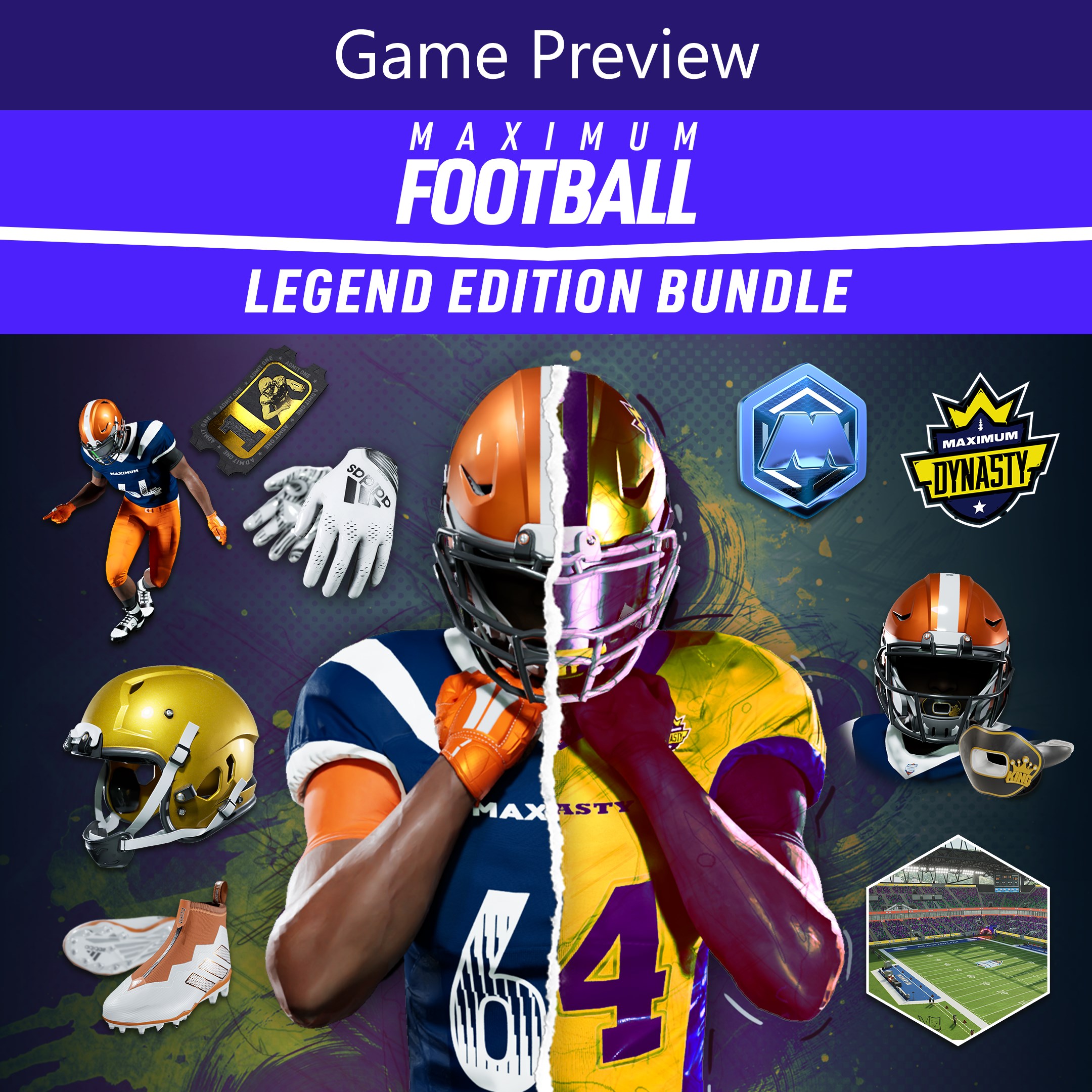 Maximum Football: Legend Edition Bundle. Изображение 1