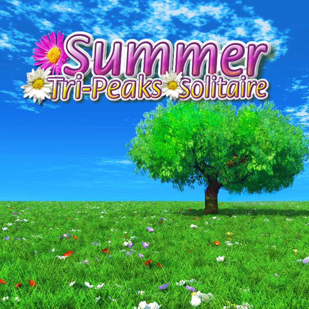 Summer Tri-Peaks Solitaire. Изображение 1