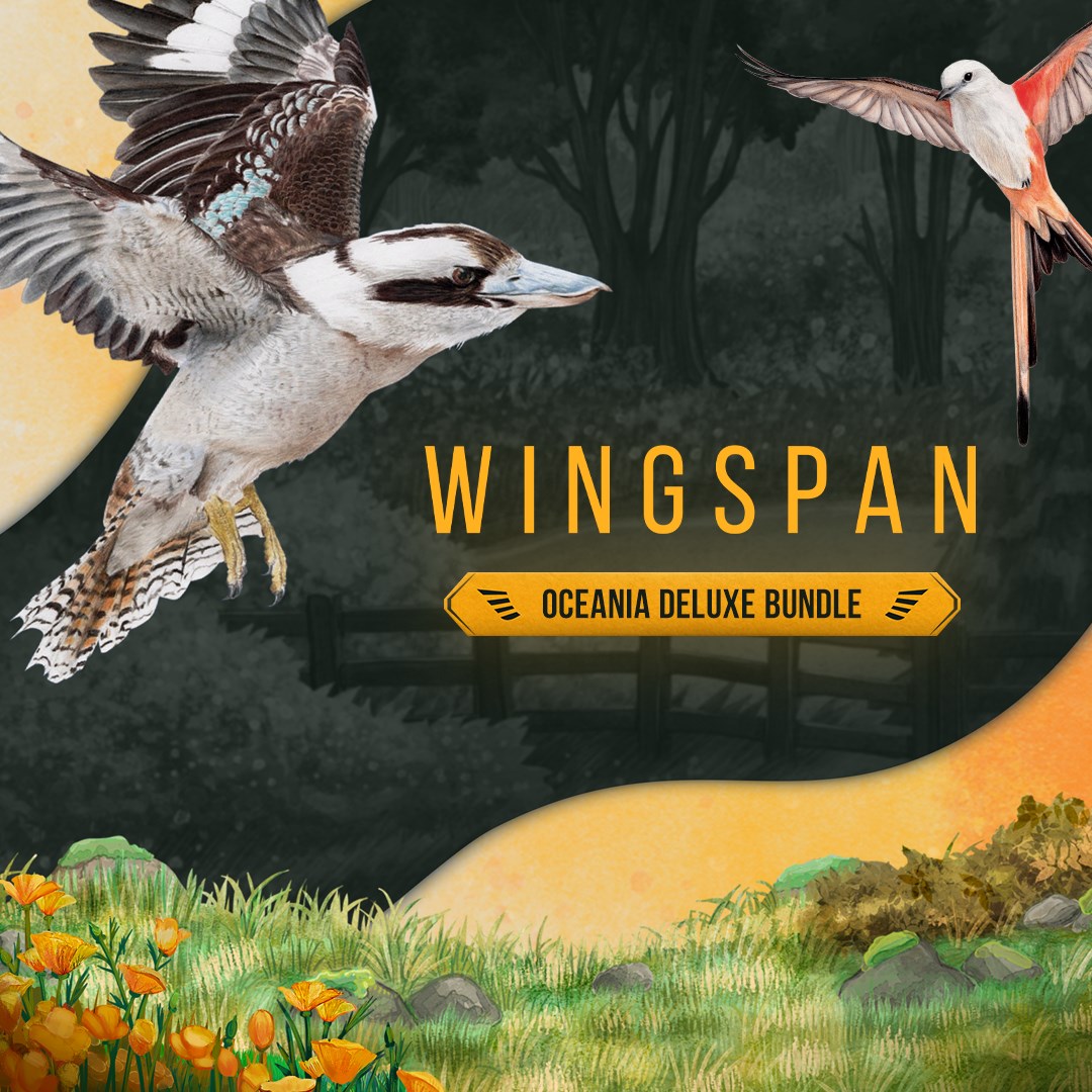 Wingspan (Крылья) Oceania Deluxe Bundle. Изображение 1